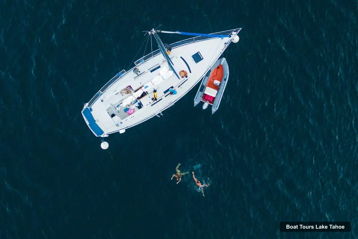 Boat Tours in Lake Tahoe – Lake Tahoe: 2-Hour Sailing Cruise with Drinks (photo 2)