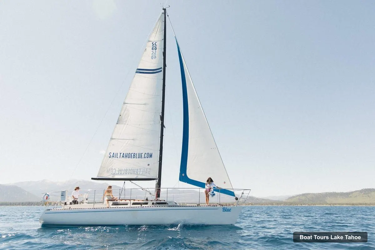 Boat Tours in Lake Tahoe – Lake Tahoe: 2-Hour Sailing Cruise with Drinks (photo 4)