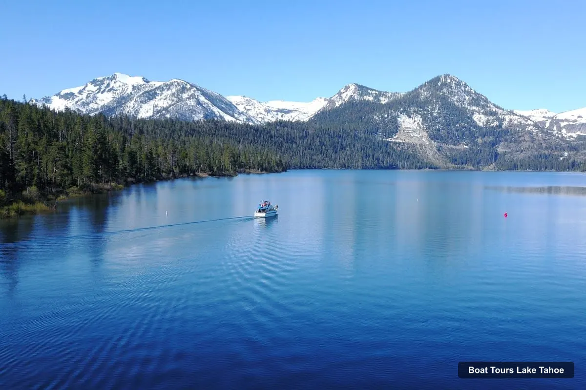Lake Tahoe Boat Cruises – Lake Tahoe: 2-Hour Private Captain-Led Emerald Bay Boat Tour (photo 3)