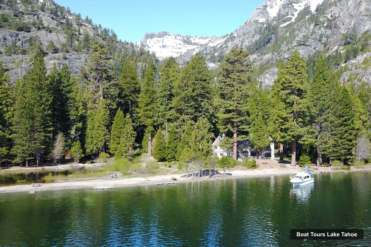 Lake Tahoe Boat Cruises – Lake Tahoe: 2-Hour Private Captain-Led Emerald Bay Boat Tour (photo 4)