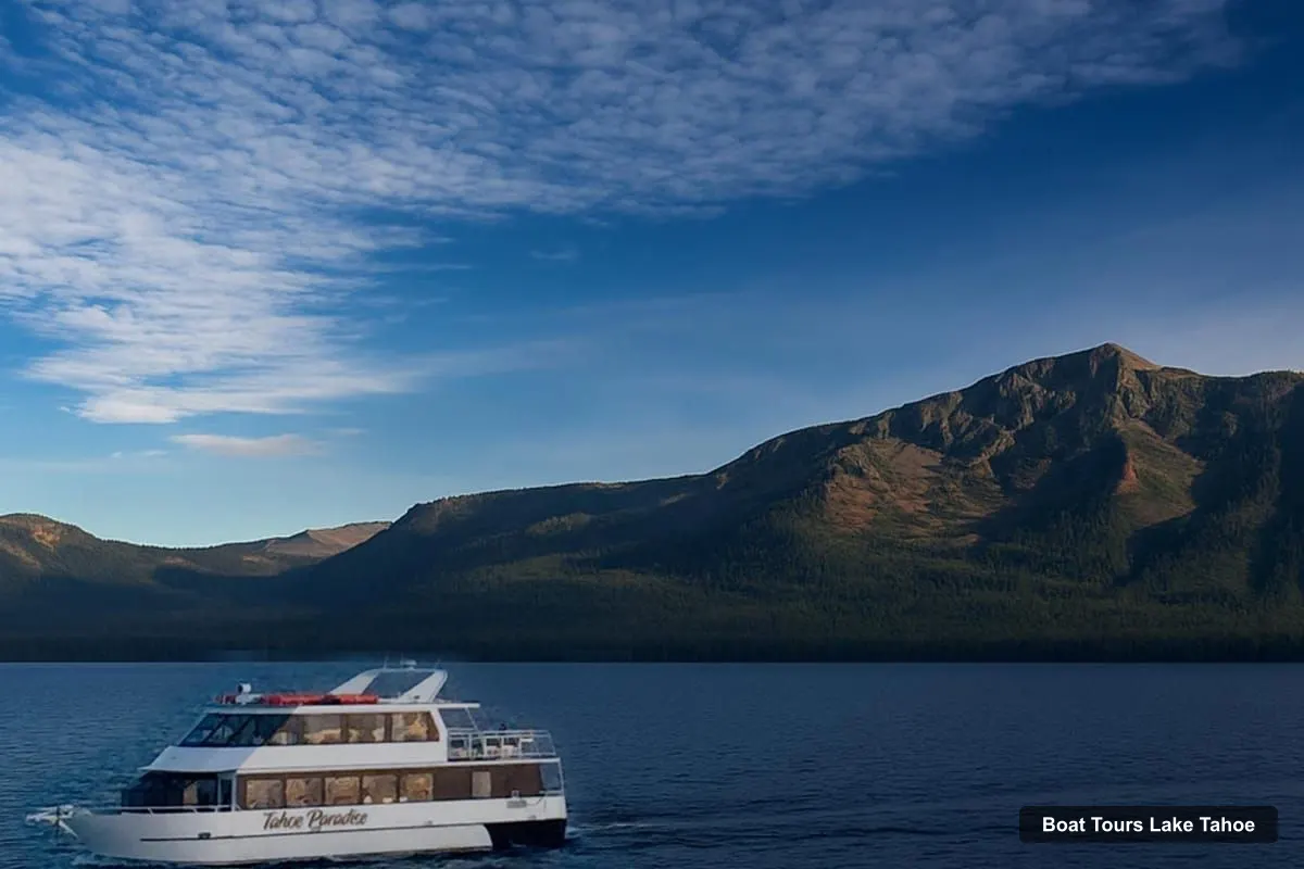 Lake Tahoe Boat Cruises – Lake Tahoe: Sunset Wine Tasting and Appetizers Cruise (photo 3)