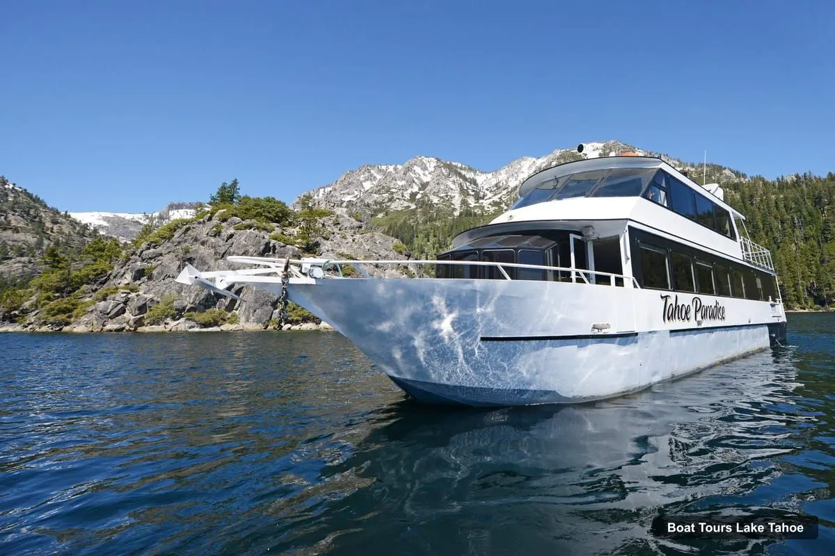 Lake Tahoe Boat Cruises – Lake Tahoe: Sunset Wine Tasting and Appetizers Cruise