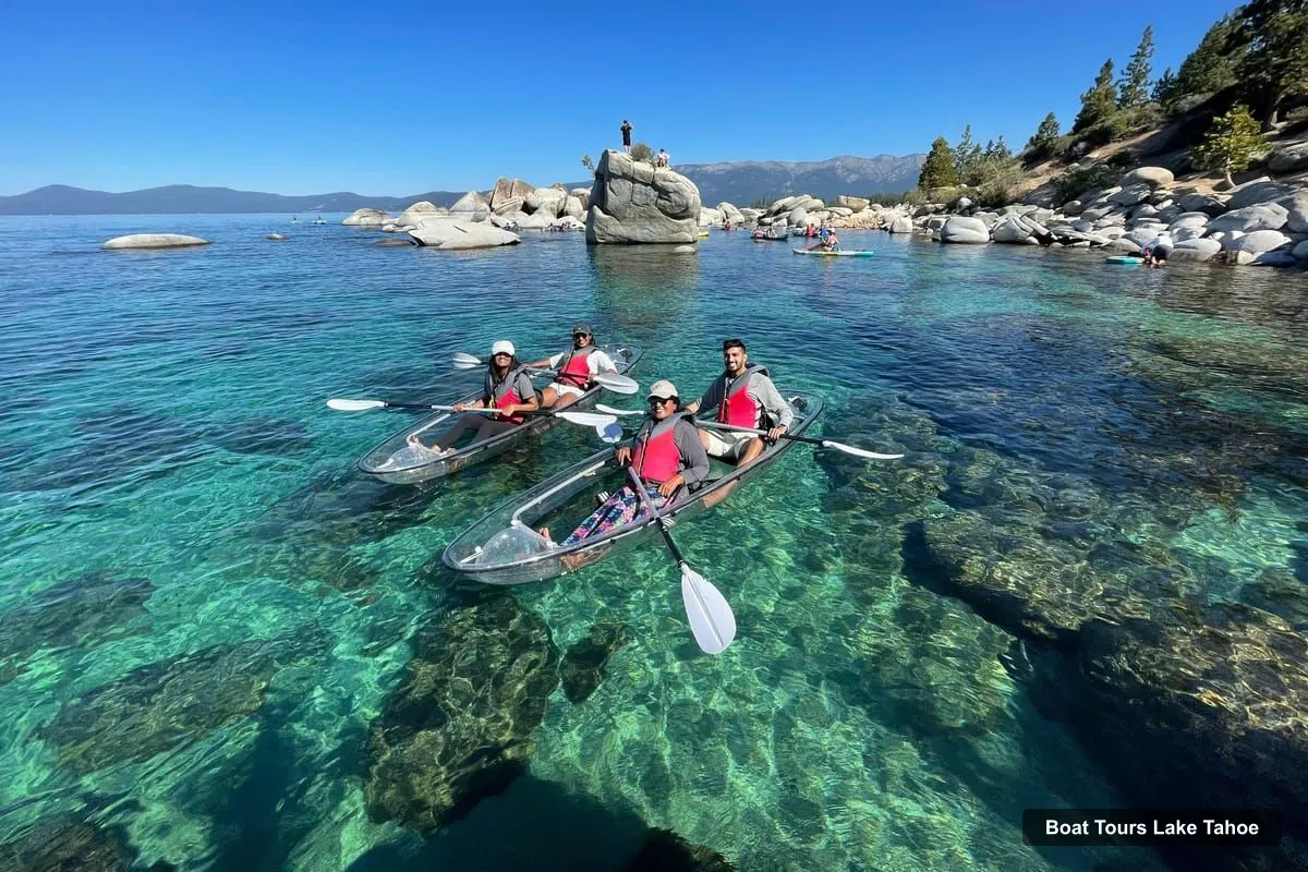 Lake Tahoe Boat Trips – Sand Harbor: Small-Group Clear Kayak Tour on Lake Tahoe (photo 3)