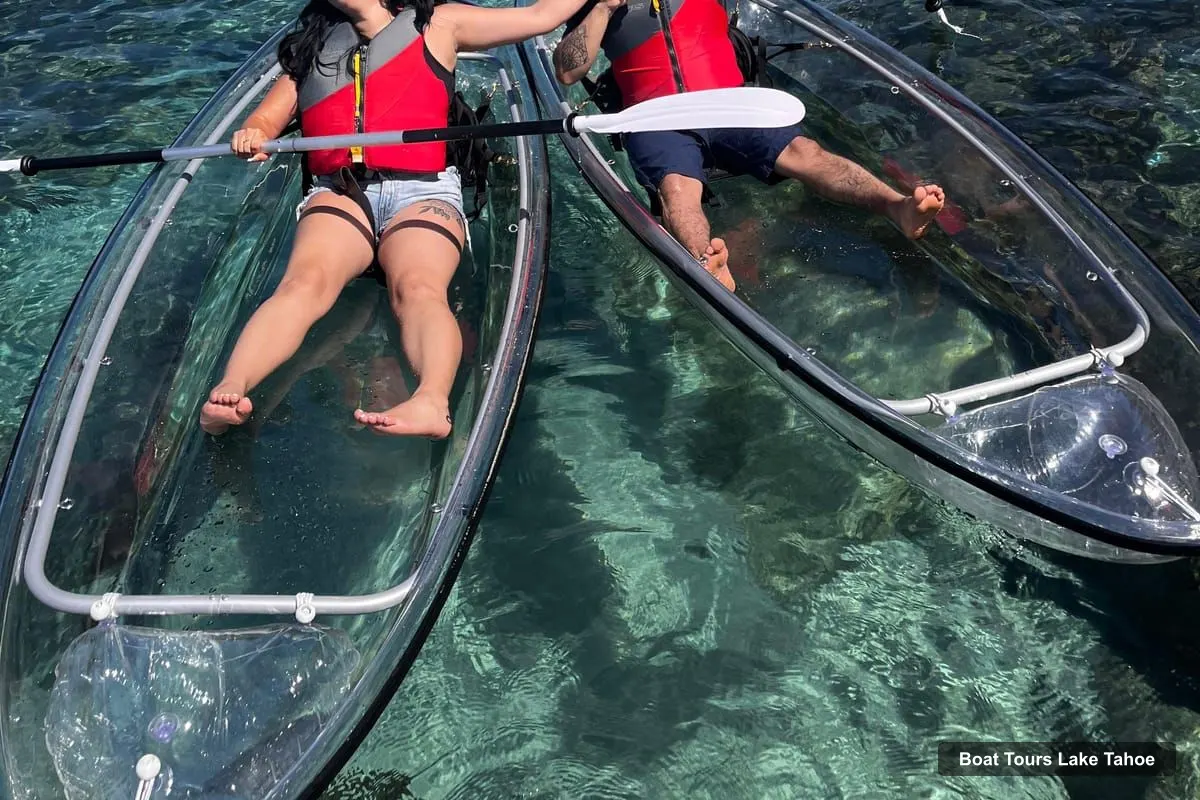 Lake Tahoe Boat Trips – Sand Harbor: Small-Group Clear Kayak Tour on Lake Tahoe (photo 4)