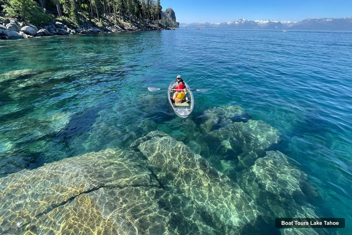 Lake Tahoe Boat Trips – Sand Harbor: Small-Group Clear Kayak Tour on Lake Tahoe (photo 5)