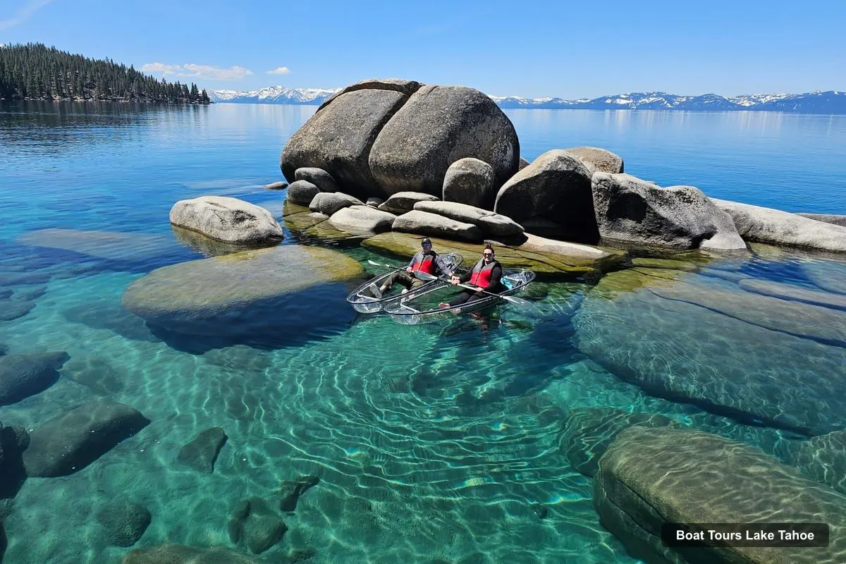 Lake Tahoe Boat Trips – Sand Harbor: Small-Group Clear Kayak Tour on Lake Tahoe