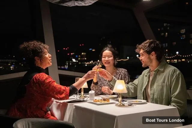 London Boat Trips – Dinner Cruise on the River Thames
