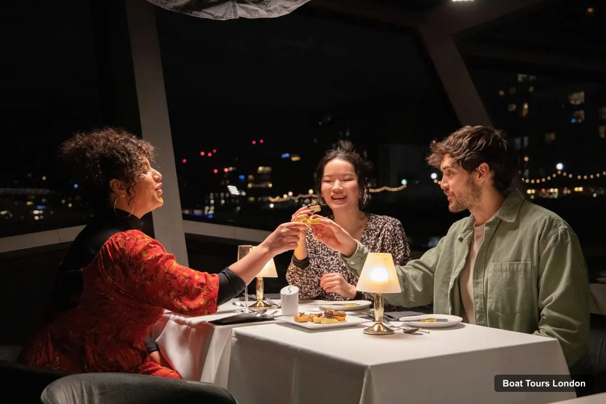 London Boat Trips – Dinner Cruise on the River Thames