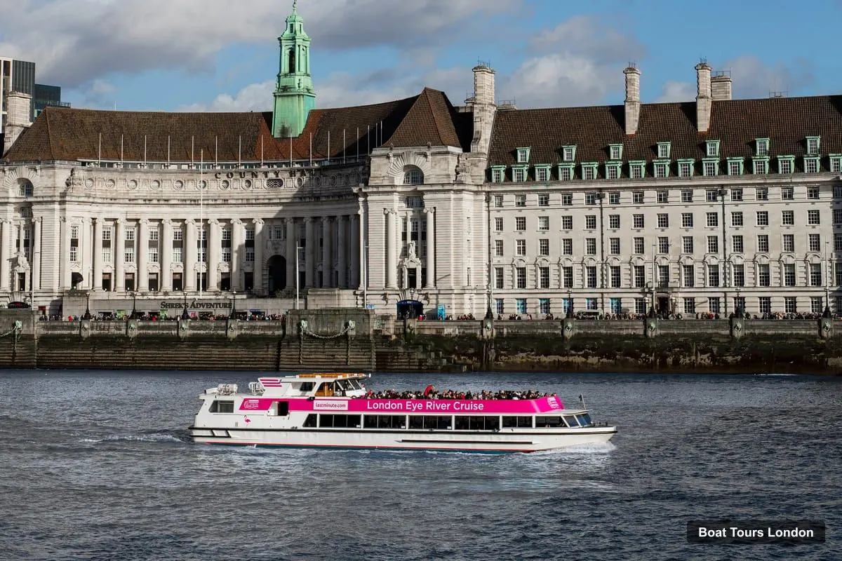 Boat Tours London – Thames River Cruise with Optional London Eye Ticket (photo 4)