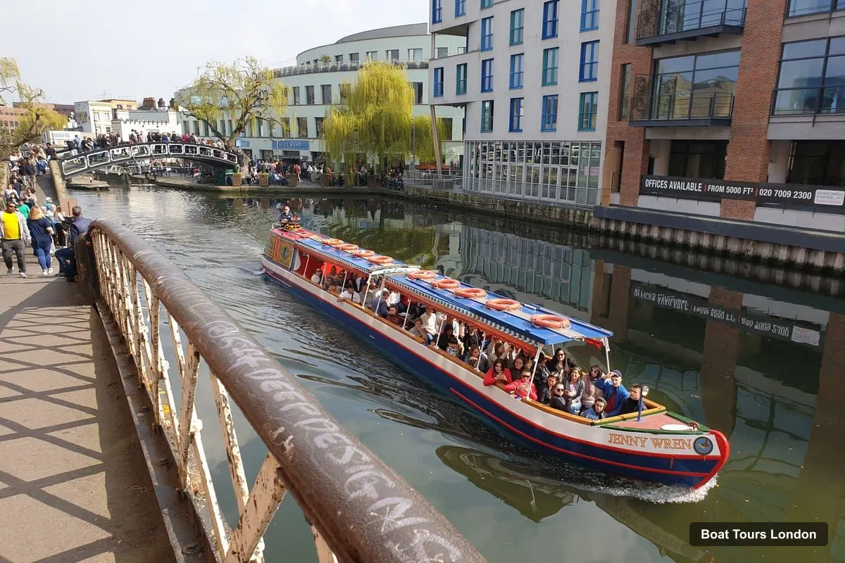 London Boat Cruises – Canal Boat Ride on Camden Lock (photo 4)