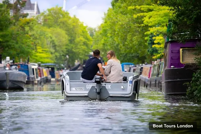 Boat Tours in London – GoBoat Rental for Regent's Canal & Paddington Basin