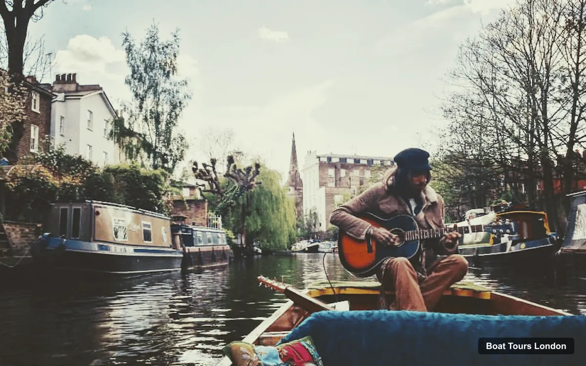 London Boat Trips – Regent's Canal (Punting) Boat Ride with Live Music (photo 5)