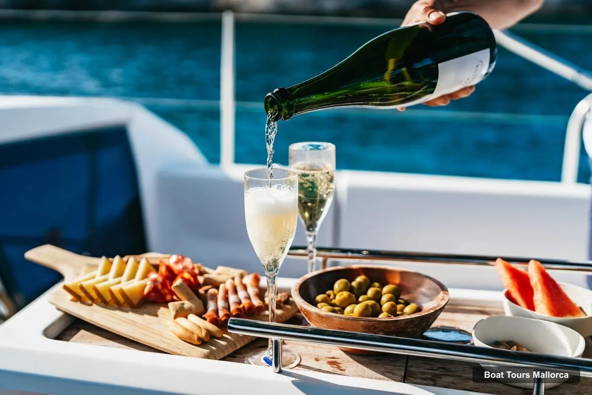 Boat Tours Mallorca – Midday or Sunset Sailing with Snacks and Open Bar (photo 3)