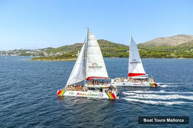 Boat Tours Mallorca – North Coast Catamaran Cruise with Meal