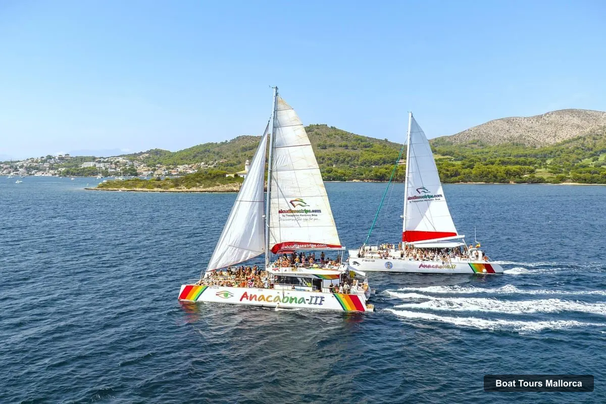 Boat Tours Mallorca – North Coast Catamaran Cruise with Meal