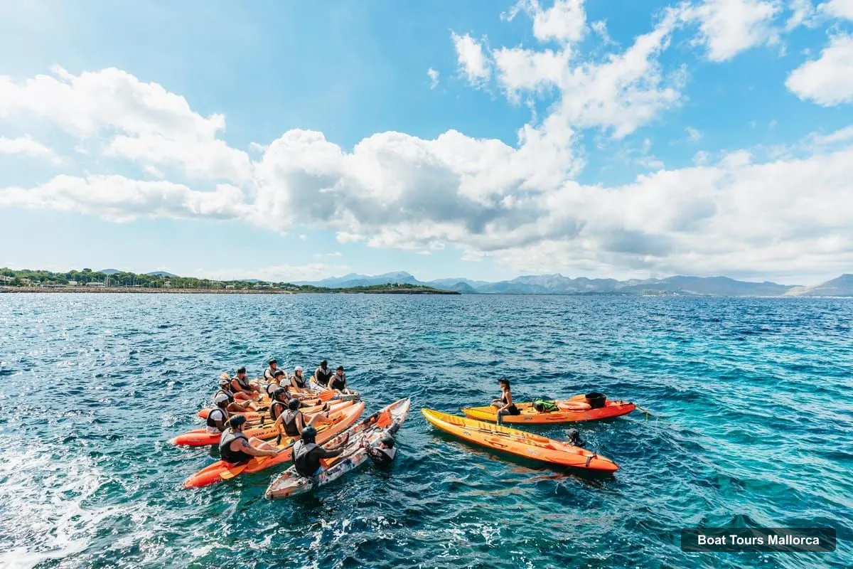 Mallorca Boat Trips – Kayaking, Sea Cave, Cliff Jumping & Snorkel Tour