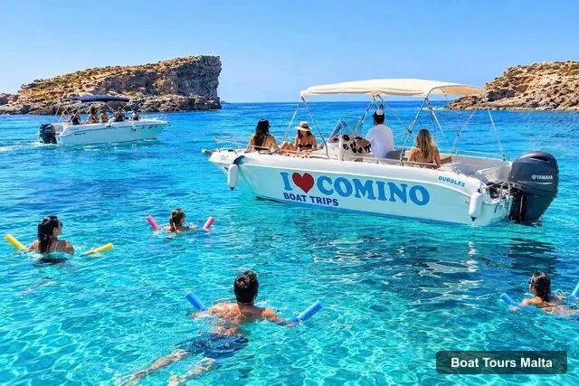 Boat Tours Malta – Comino Private Boat Tours: Blue/Crystal Lagoon, Malta & Gozo