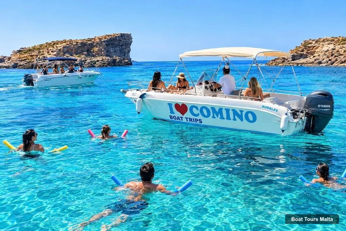 Boat Tours Malta – Comino Private Boat Tours: Blue/Crystal Lagoon, Malta & Gozo