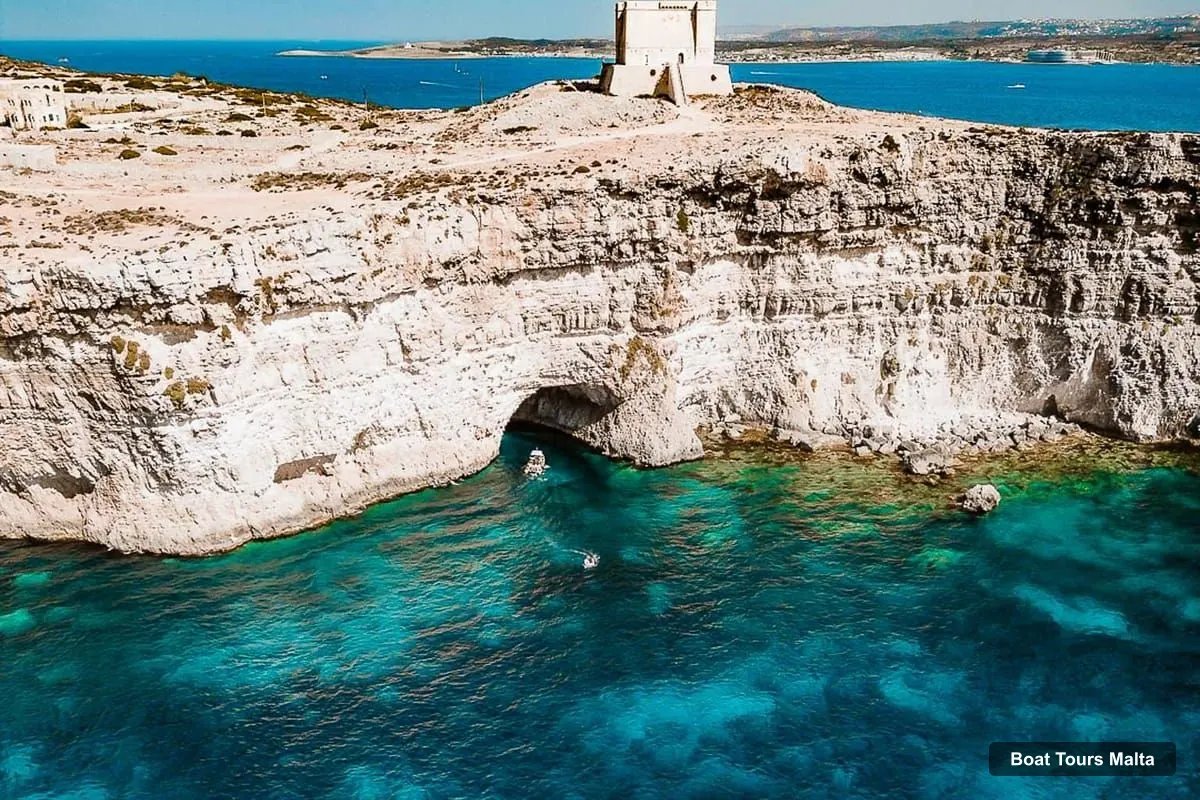 Malta Harbor Cruise – Comino Private Boat Tour With Wine&Snorkeling Stops (photo 3)