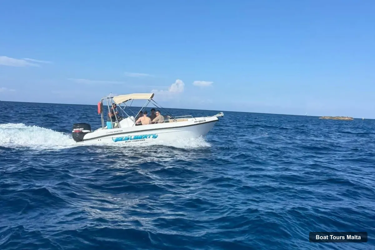 Malta Harbor Cruise – Comino Private Boat Tour With Wine&Snorkeling Stops (photo 5)