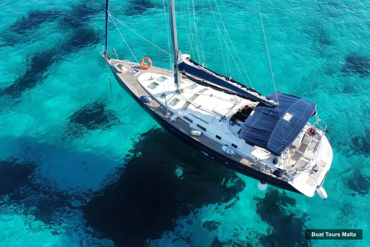 Malta Boat Trips – Malta Gozo Comino: Half Day Sailing Charter