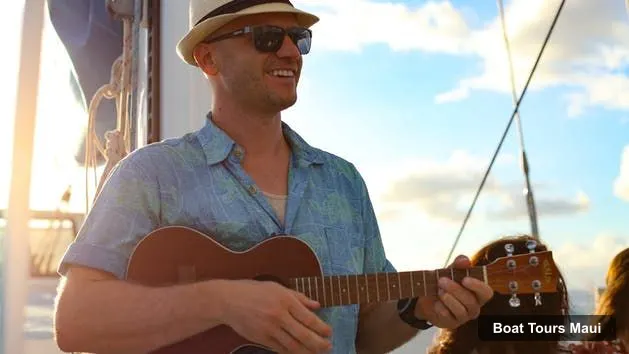 Boat Tours in Maui – Ma'alaea Catamaran Sunset Sail with Appetizers (photo 2)