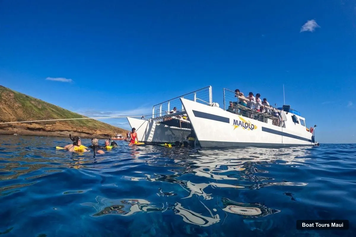 Maui Boat Trips – South Maui: Snorkel to Coral Gardens or Molokini Crater