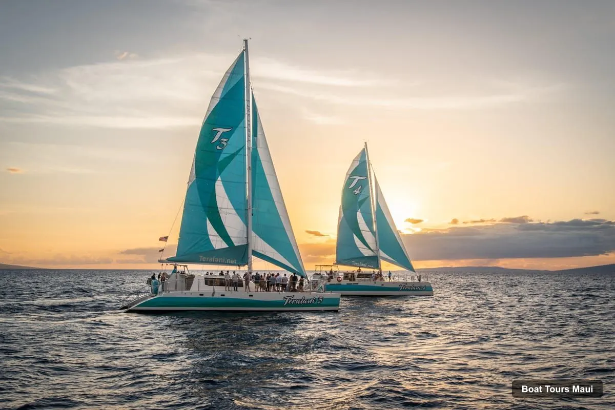 Boat Tours Maui – Ka'anapali Luxury Sunset Dinner Sail (photo 2)