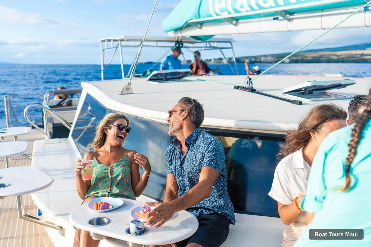 Boat Tours Maui – Ka'anapali Luxury Sunset Dinner Sail