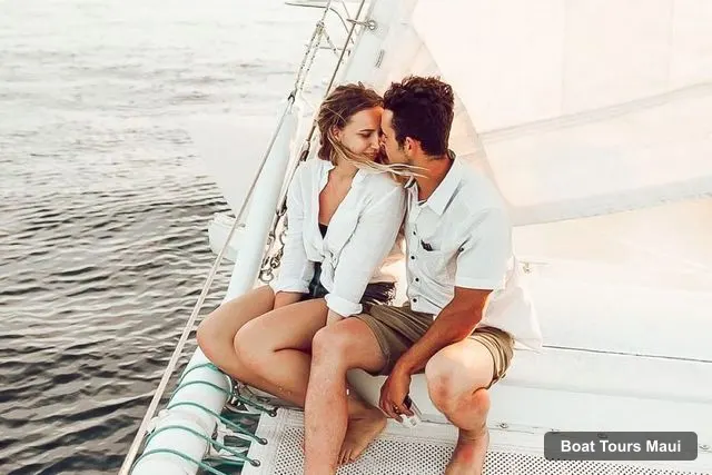 Boat Tours Maui – Lahaina Maui: Sunset Sail aboard Alihilani