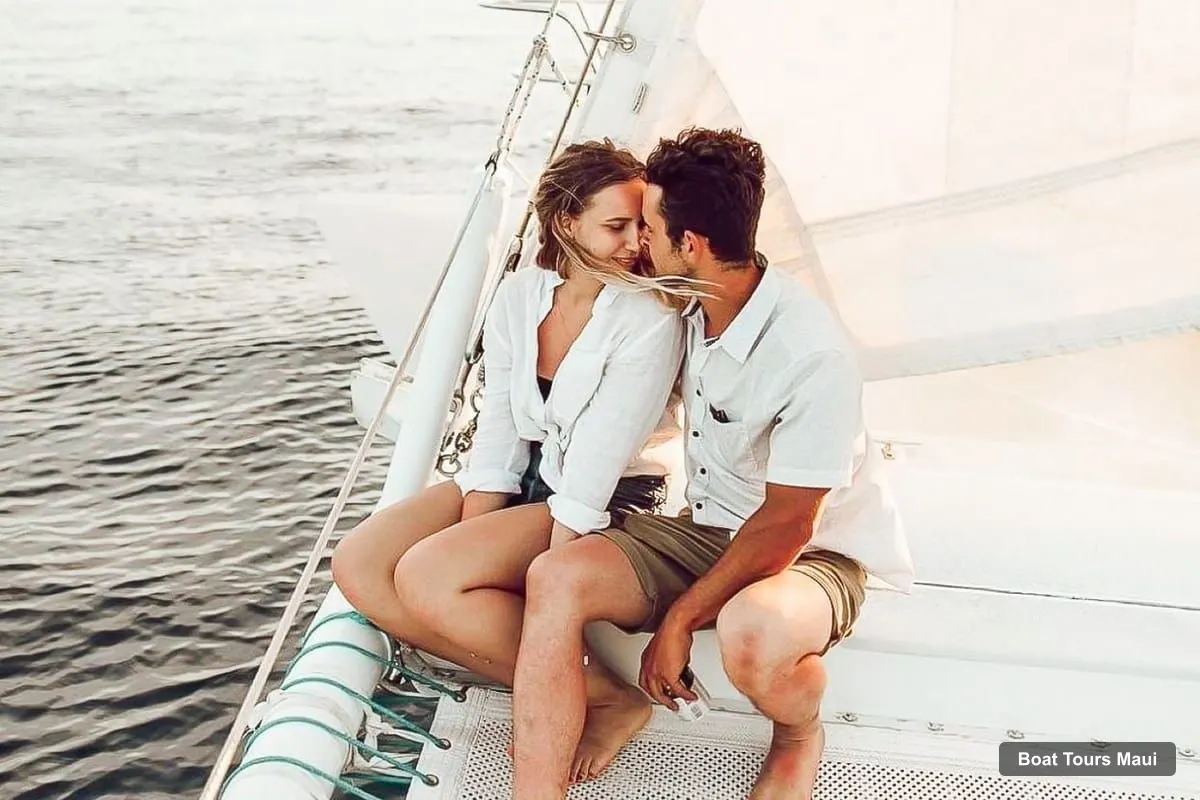 Boat Tours Maui – Lahaina Maui: Sunset Sail aboard Alihilani