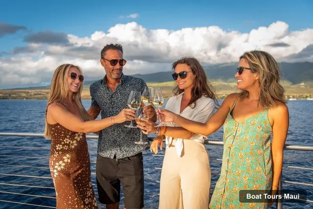 Maui Boat Trips – Ka'anapali Luxury Sunset Cocktail Sail with Open Bar