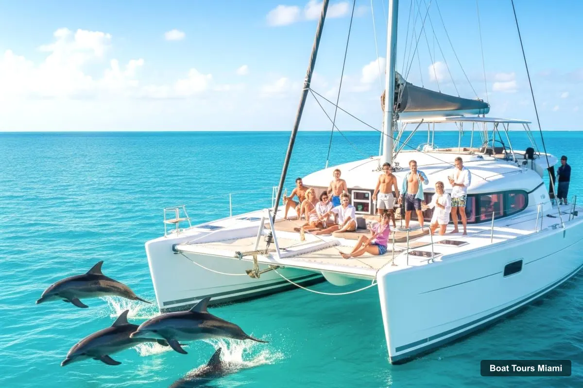 Boat Tours in Miami – Key West Day Trip with Dolphin Spotting or Snorkeling
