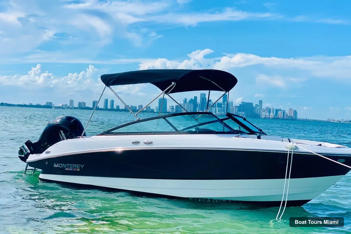 Boat Tours Miami – Captained Biscayne Bay Boat Rental for Up to 6