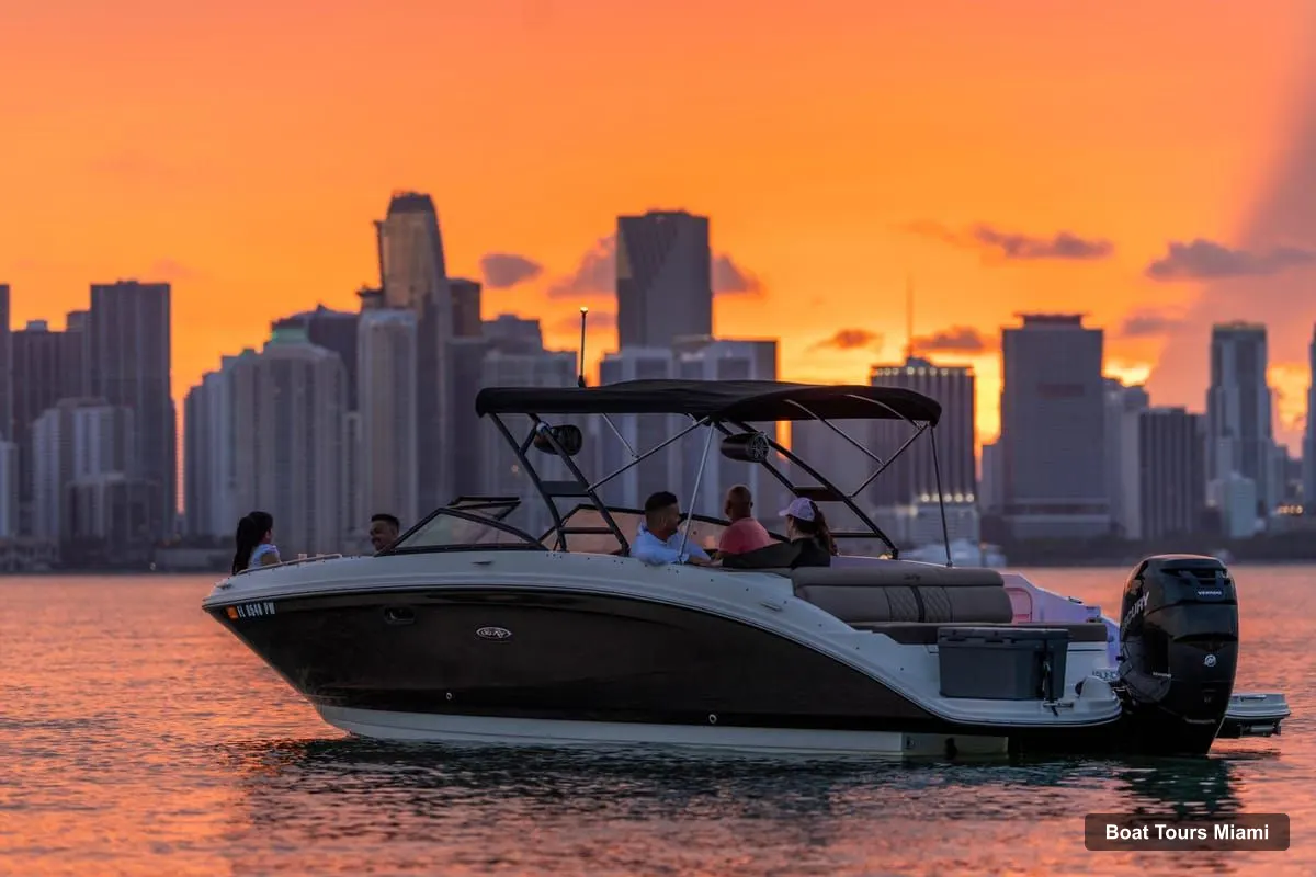 Boat Tours Miami – Miami Guided Private Boat Charter: Cruise, Swim & Explore (photo 4)