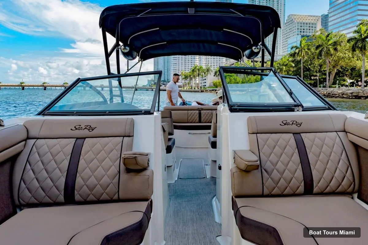Boat Tours Miami – Miami Guided Private Boat Charter: Cruise, Swim & Explore (photo 5)