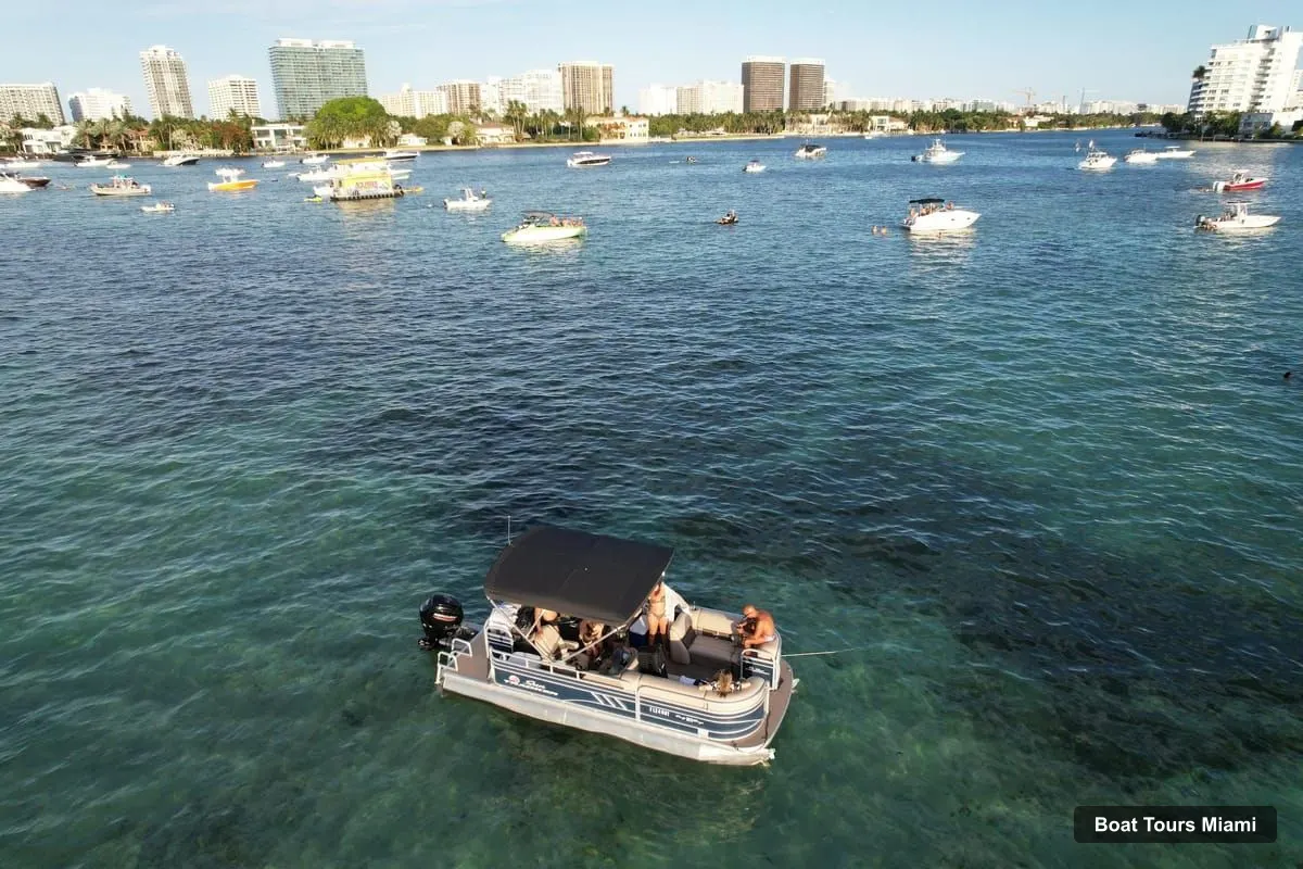 Miami Boat Trips – 2-Hour Private Pontoon Boat Rental from Hallandale (photo 4)