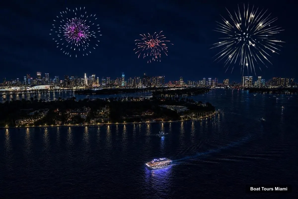 Miami Boat Trips – New Year's Eve Party Cruise & Bayfront Park Fireworks (photo 2)