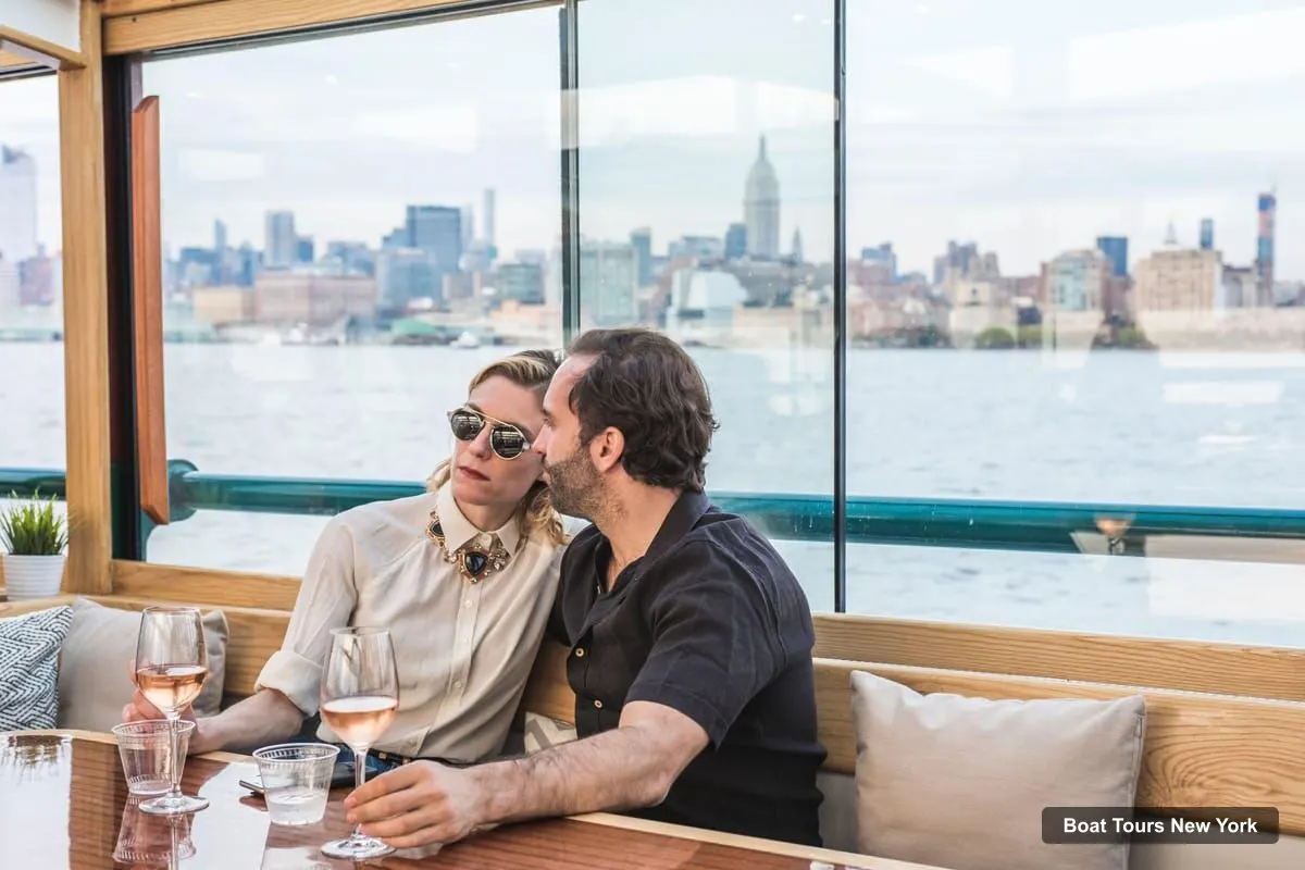 Boat Tours in New York – Statue and Skyline Cruise Aboard a Luxury Yacht (photo 4)