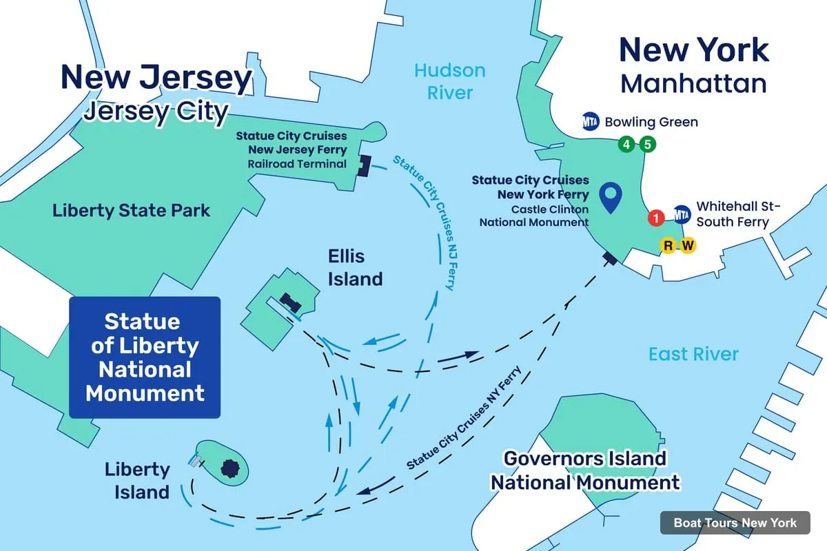 Boat Tours New York – NYC Statue City Cruises: Official Statue of Liberty Tickets (photo 5)