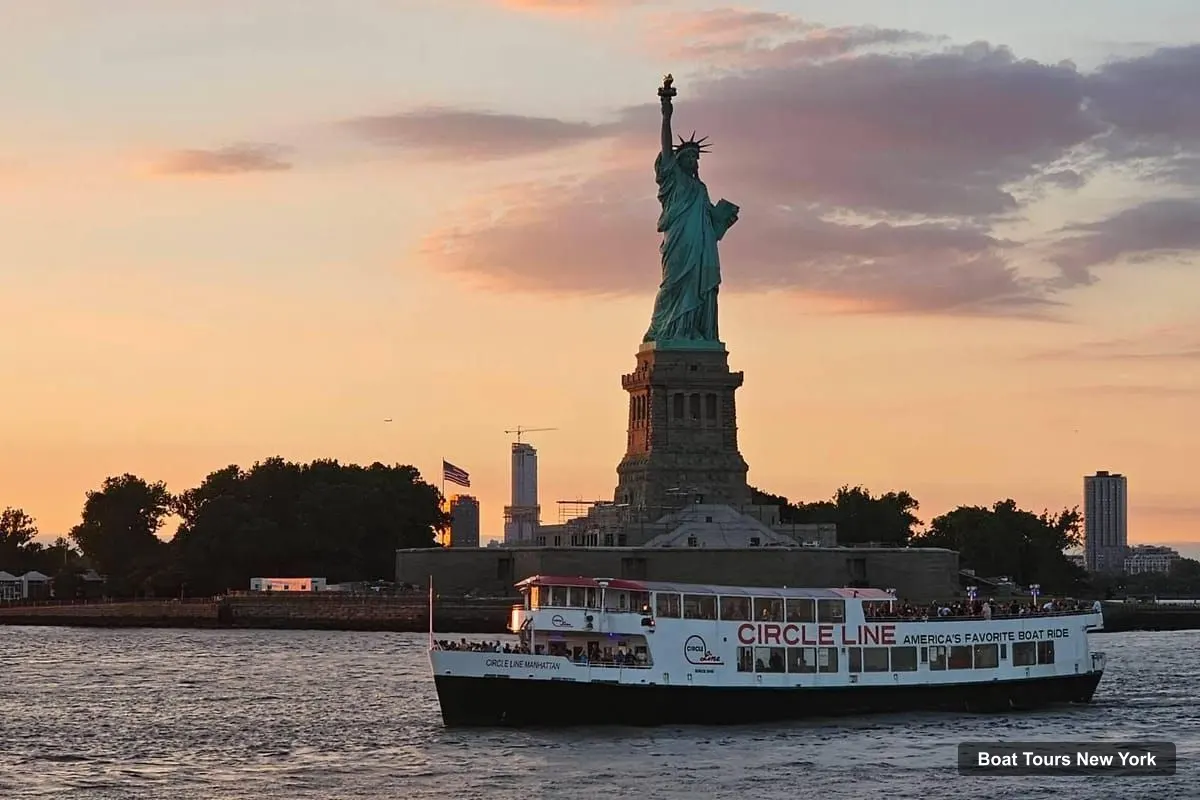 New York Boat Cruises – NYC: Statue of Liberty Sunset Cruise Ticket (photo 3)