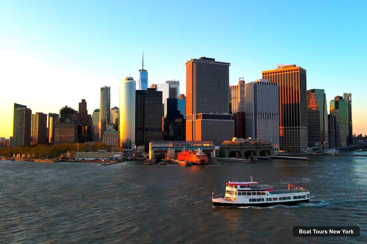 New York Boat Cruises – NYC: Statue of Liberty Sunset Cruise Ticket (photo 4)