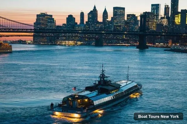 New York Harbor Cruise – NYC: City Cruises Luxury Brunch, Lunch or Dinner Cruise