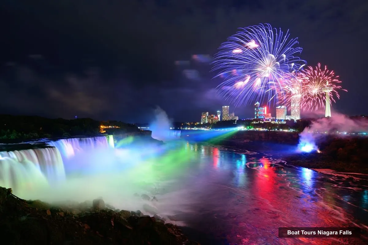 Boat Tours in Niagara Falls – Niagara Falls Canada: Premium Night Tour with Boat & Dinner (photo 3)
