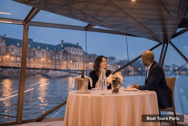 Boat Tours in Paris – Bateaux Mouches® Dinner Cruise on the Seine River