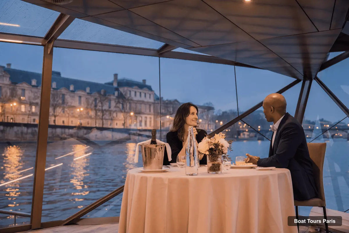 Boat Tours in Paris – Bateaux Mouches® Dinner Cruise on the Seine River