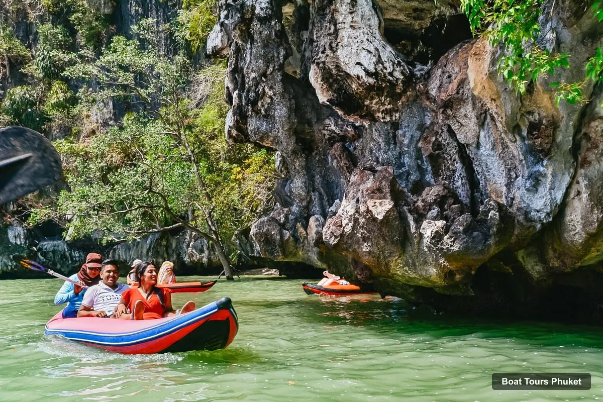 Boat Tours in Phuket – James Bond Island Longtail Boat and Sea Canoe Tour (photo 3)