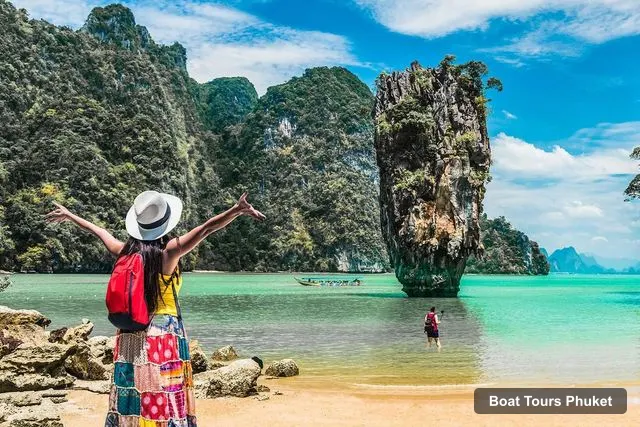 Boat Tours Phuket – Phang Nga Bay and Canoeing Tour by Big Boat