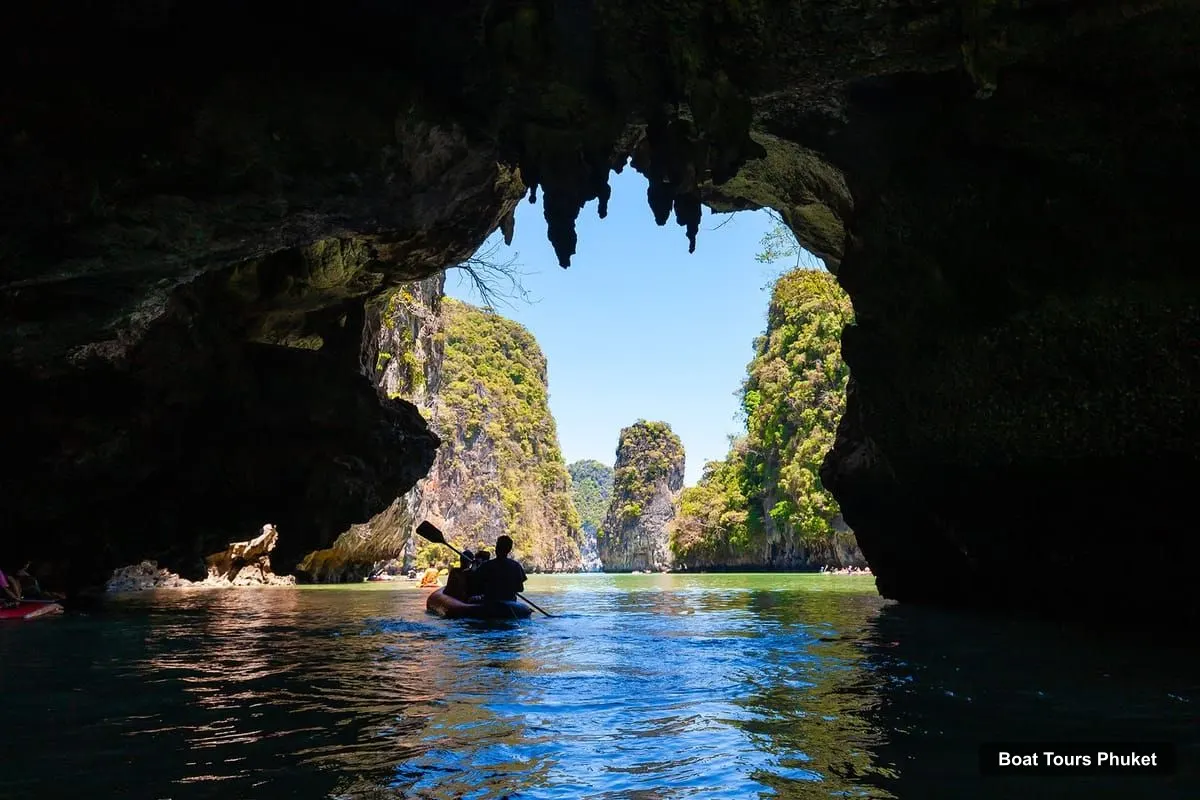 Boat Tours Phuket – Phang Nga Bay and Canoeing Tour by Big Boat (photo 4)