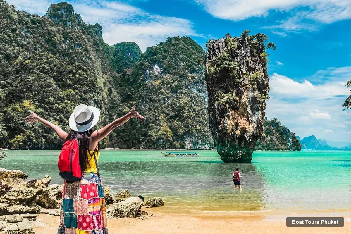 Boat Tours Phuket – Phang Nga Bay and Canoeing Tour by Big Boat